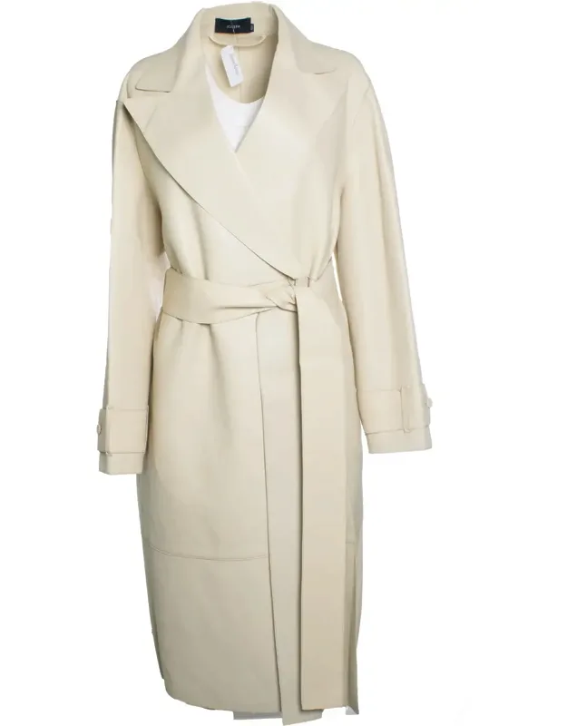 Bonded Leather Courty Coat