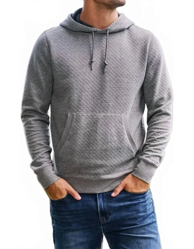 Super-soft Quilted Hoodie