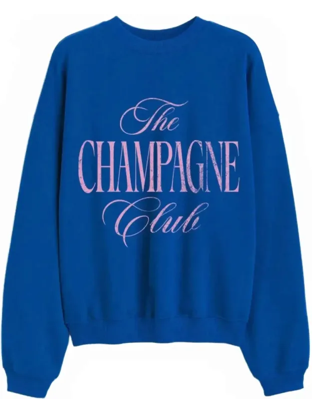 Champagne Club Crewneck Sweatshirt
