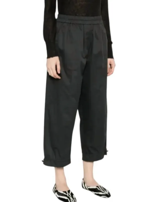 Lightweight Cropped Trousers