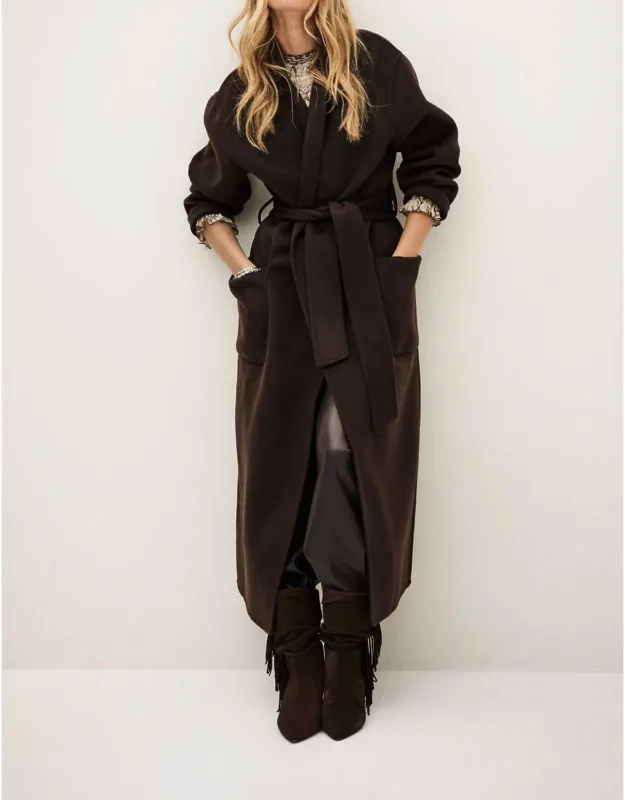 Midi-length Coat