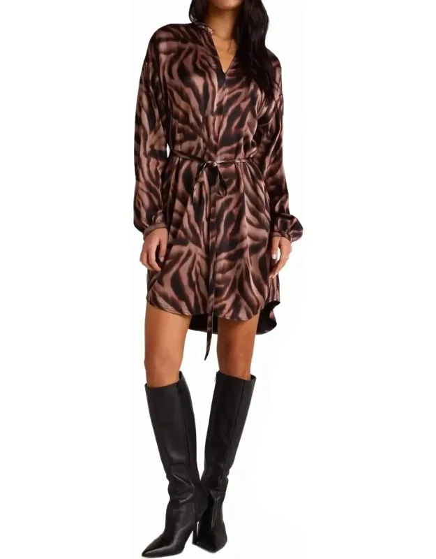 Belted Mini Dress
