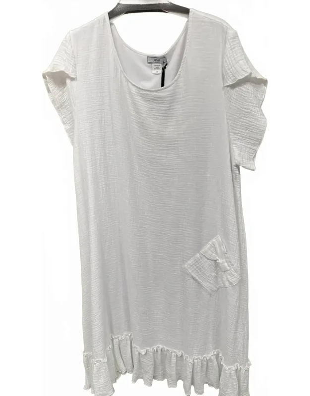 Lined Gauze Dress