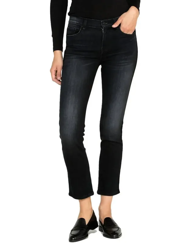 Nico Straight Crop Jeans