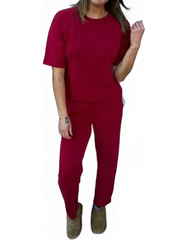 Soft Drape Cropped Pants