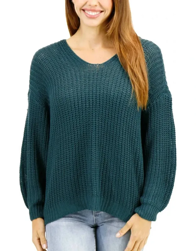 Slouchy Knit Sweater
