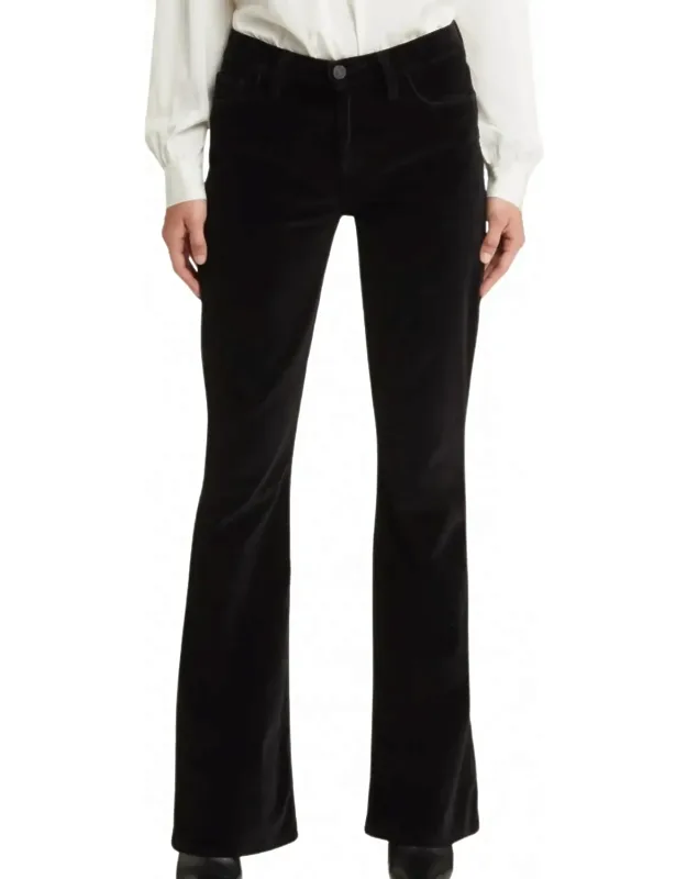 Le High Flare Velveteen Pants