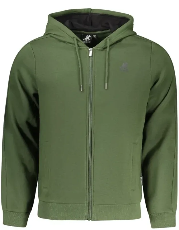 U. S. Grand Cotton Hoodie Long-sleeved With Two Handy Pockets
