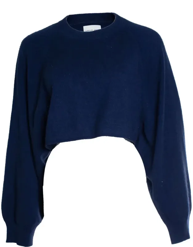 Cropped Cashmere Sweater
