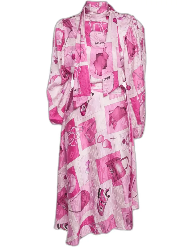 Asymmetric Midi Dress
