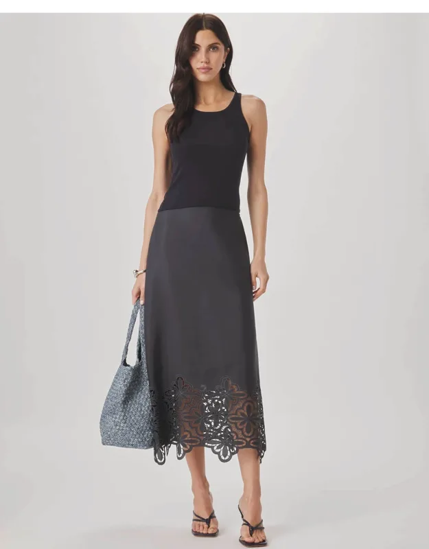 Pia Eyelet Skirt