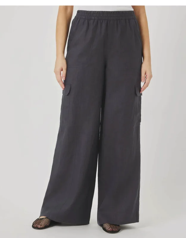 Stella Linen Cargo Pants