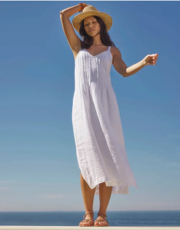 Linen Midi Dress