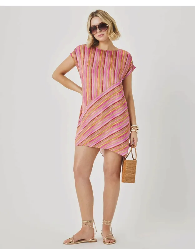 Kelsea Stripe Mini Dress