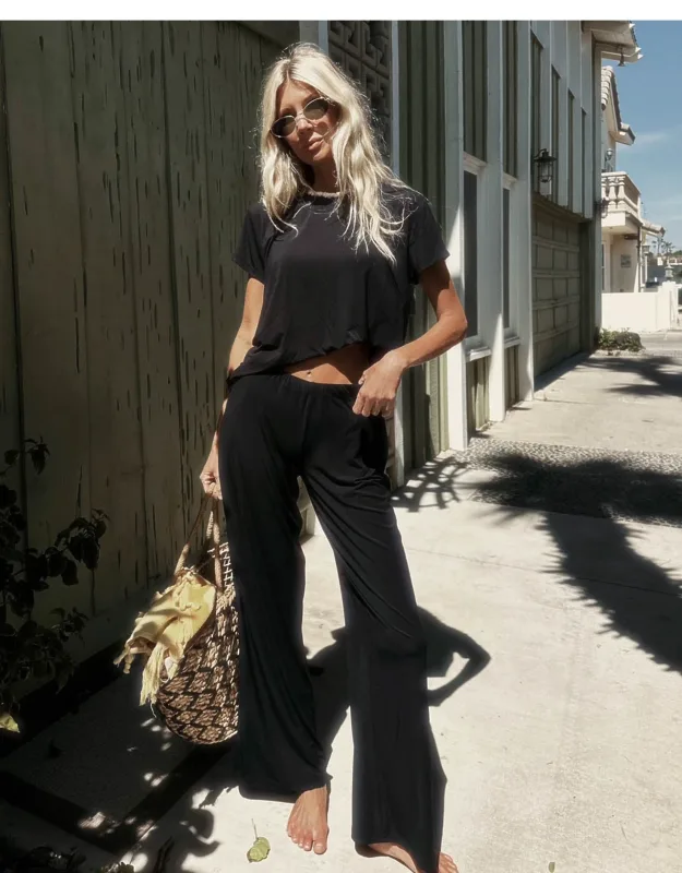 Sunsoft Wide Leg Pants