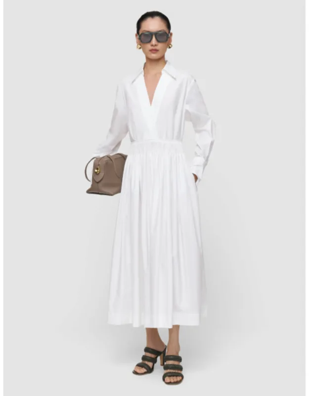 Cotton Poplin Dress