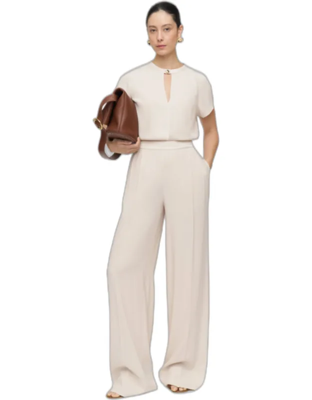 Crepe Trousers