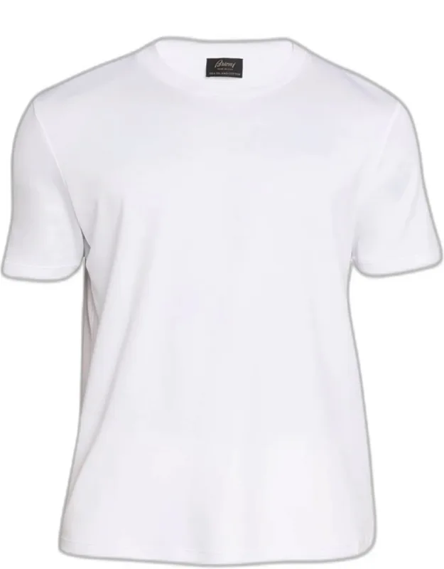 Sea Island Cotton Crewneck T-shirt