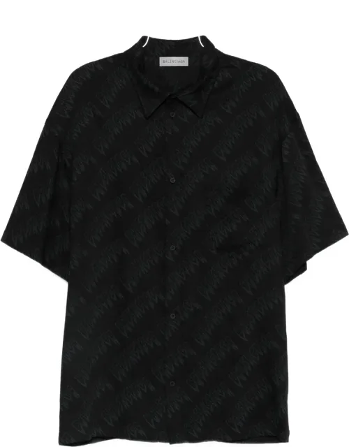Print Short-sleeve Shirt