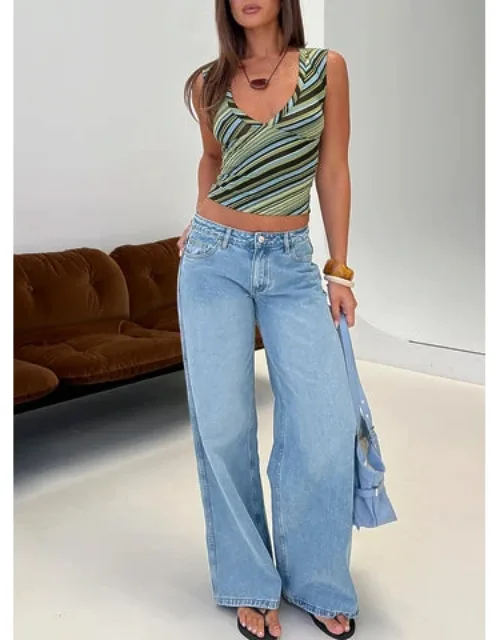 Ramos Low Rise Denim Jeans