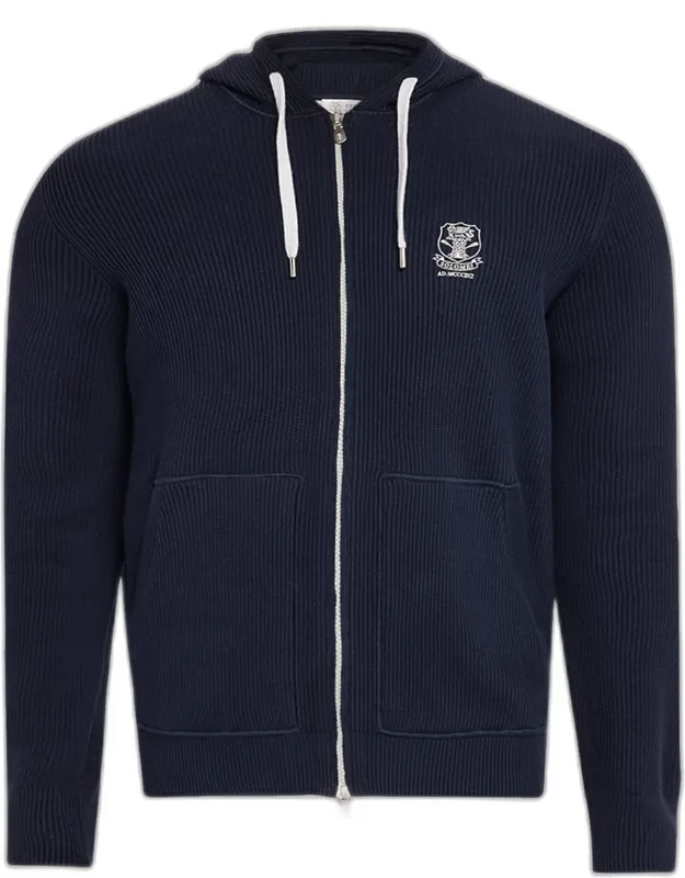 Logo Cotton Hoodie