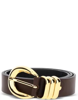 Buckled Leather Belt