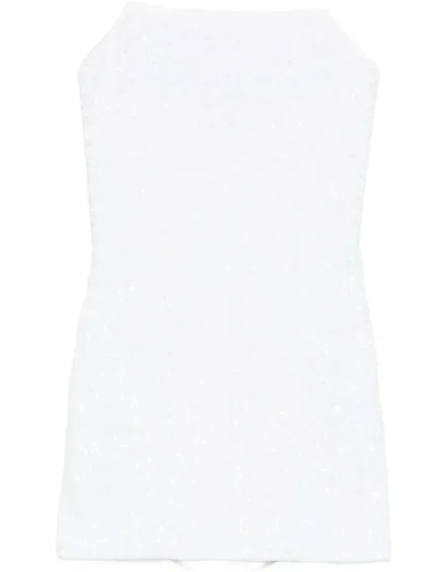 Bridal Sequin Mini Dress