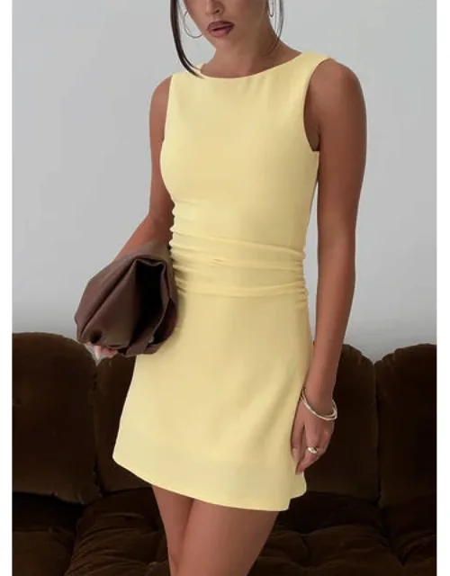Ruched Mini Dress