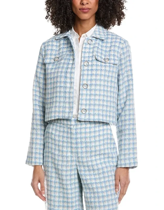 Cropped Tweed Jacket