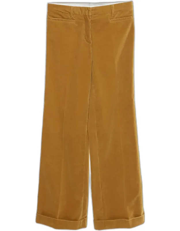 Corduroy Wide Leg Trousers
