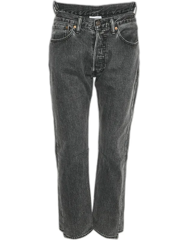 Reworked High Waist Denim Jeans