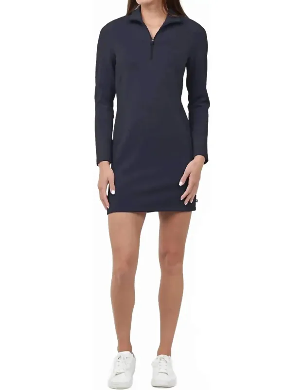 Ultraluxe Rib Inset Dress