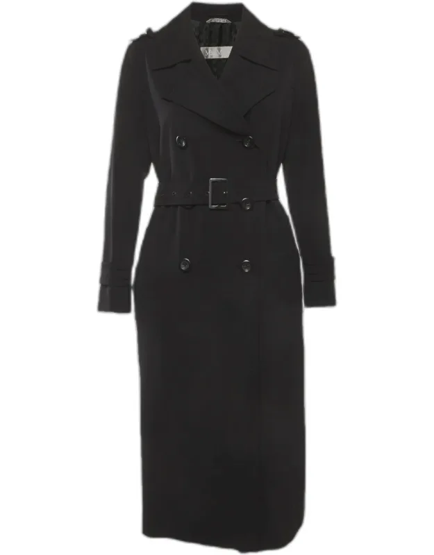 Garbadine Double Breasted Trench Coat