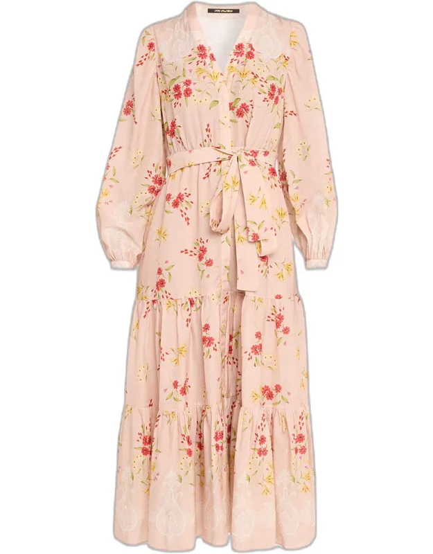 Noora Long Sleeve Floral Dress