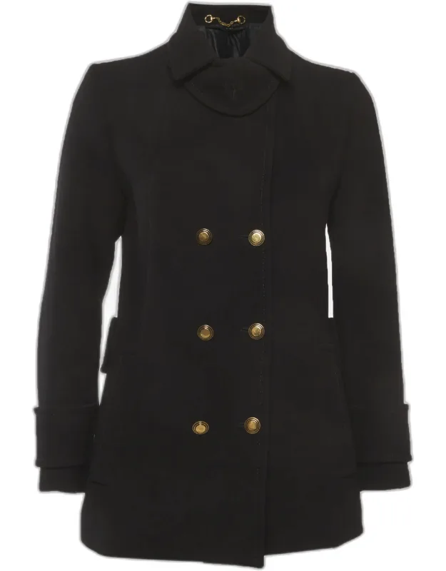 Wool Double Breasted Pea Coat