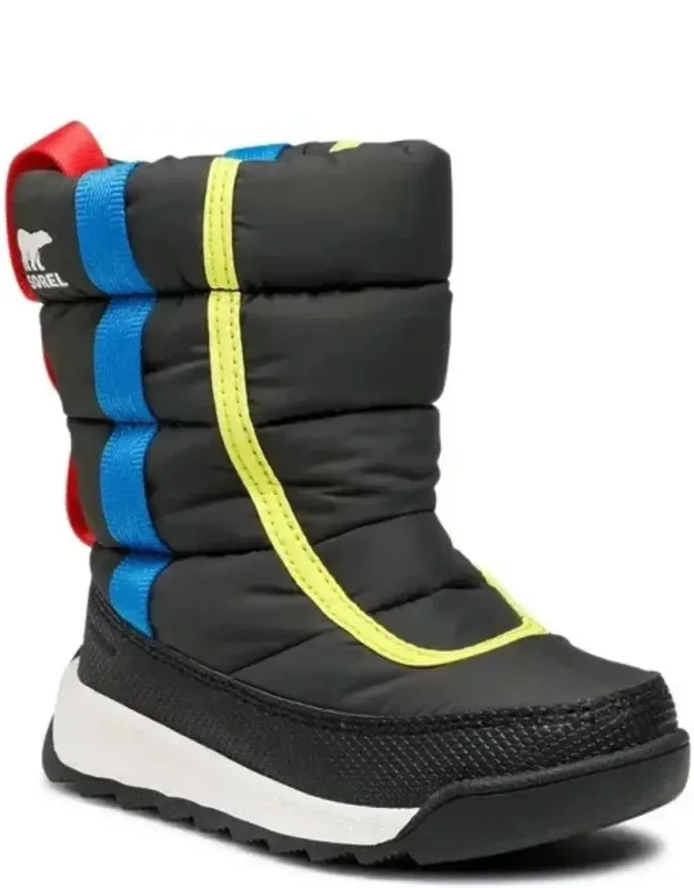 Youth Puffy Waterproof Round Toe Winter Boots