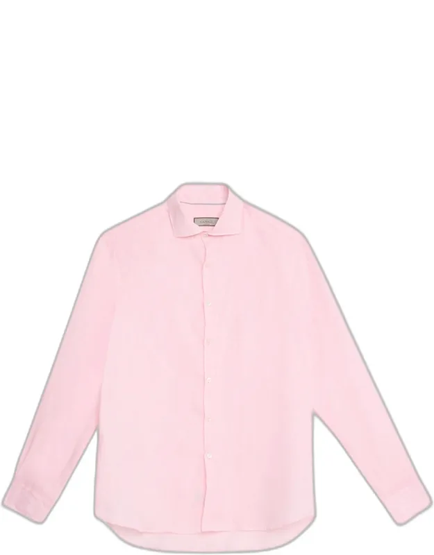 Linen Solid Sport Shirt