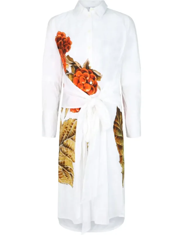 Botanical Print Dress