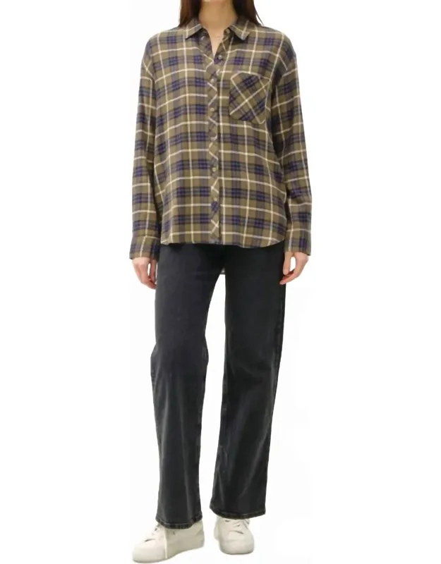 Plaid Classic Flannel Shirt