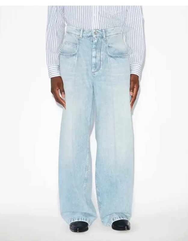 High Rise Loose Fit Jeans