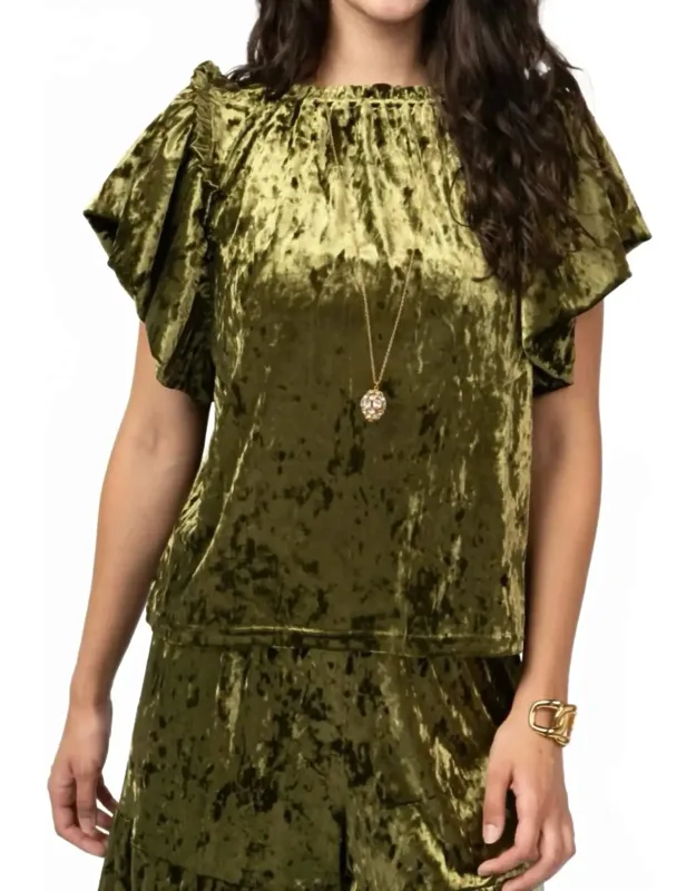 Flounce Top