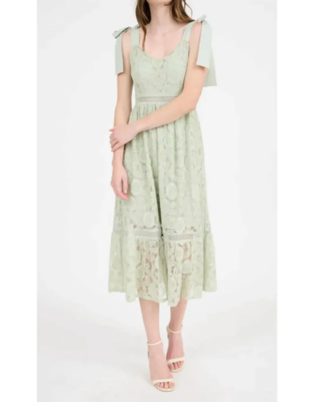 Lace Midi Dress
