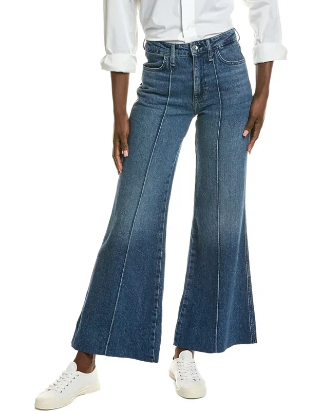 Stormy High-rise Milton Wide Leg Flare Jeans