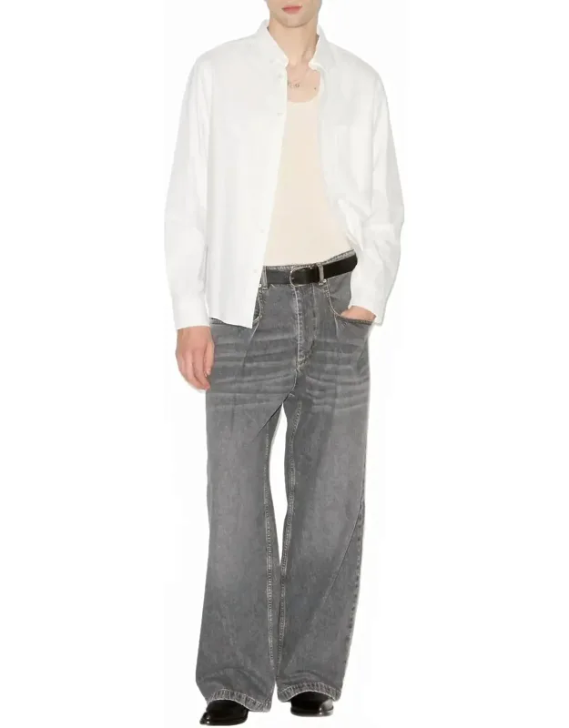 High Rise Loose Fit Jeans