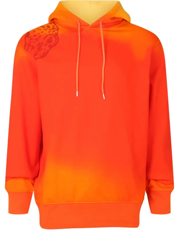 Sunset-print Cotton Hoodie
