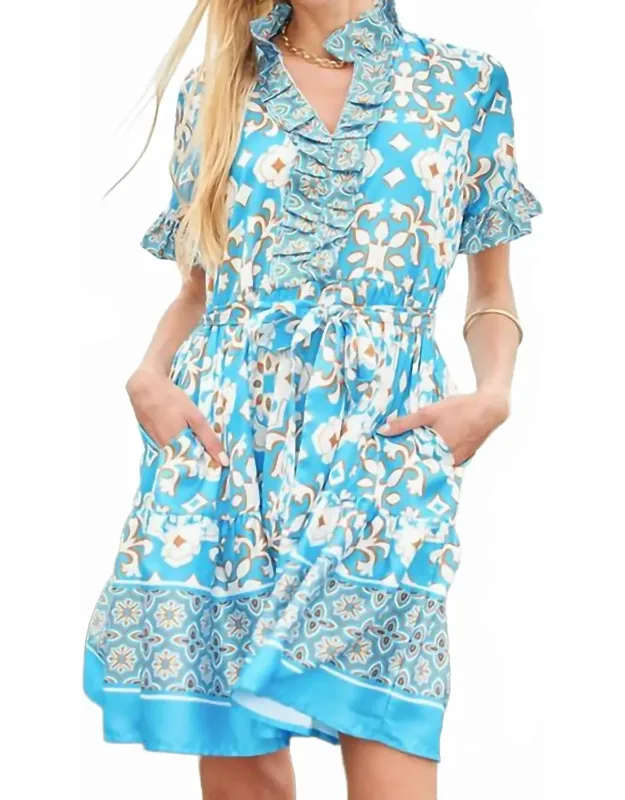 Ruffle Around Dress
