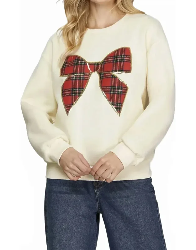 Bow Crewneck Sweater