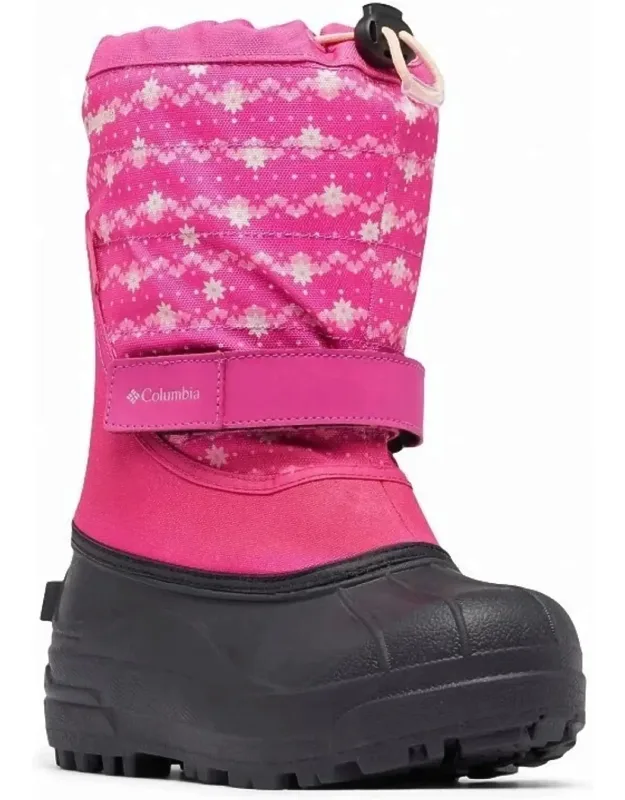 Powderbug Print Waterproof Snow Boots