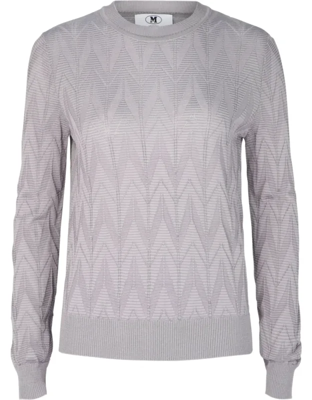 Zigzag Crewneck Sweater
