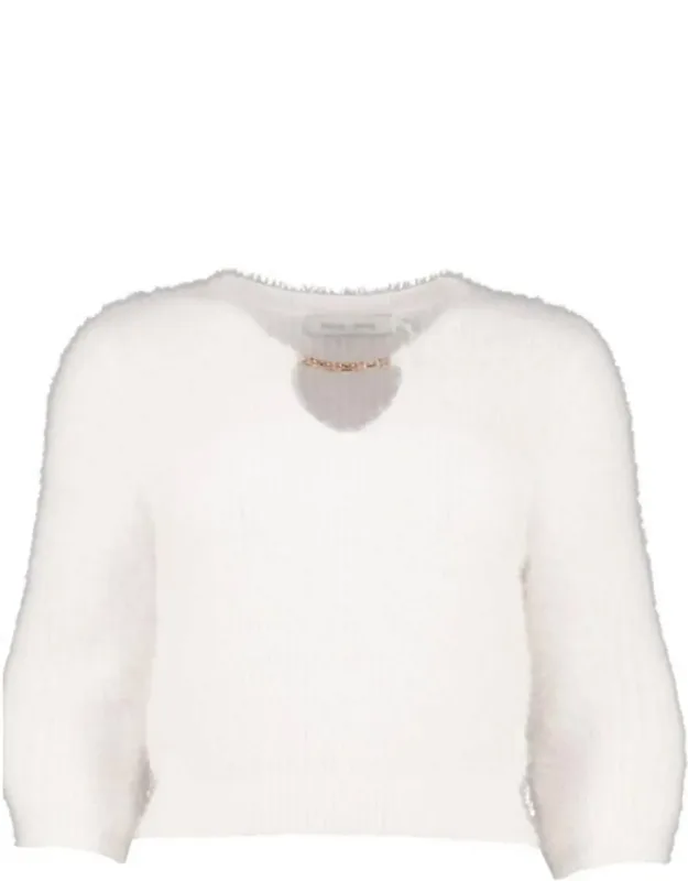 Anise Cutout Sweater